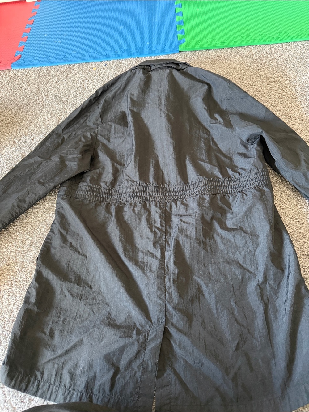 Skechers Black Lightweight Zip-Up Windbreaker Coat - large - Picture 4 of 4